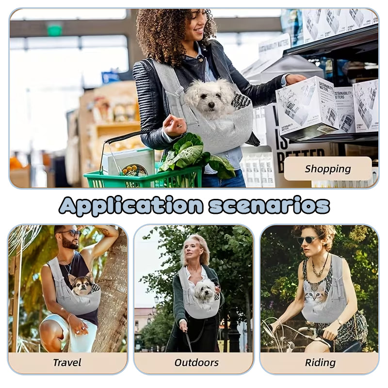 Sac de Transport Portable pour Petits Chiens &amp; Chats jusqu'à 7.5 kg