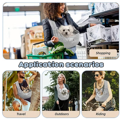 Sac de Transport Portable pour Petits Chiens &amp; Chats jusqu'à 7.5 kg