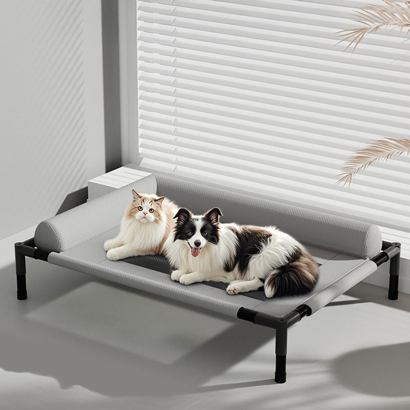 Lits surélevés pour Chien en Maille (Aéré avec Coussin),