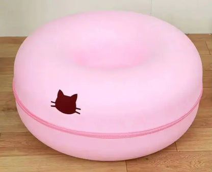 Tunnel rond et confortable pour chat