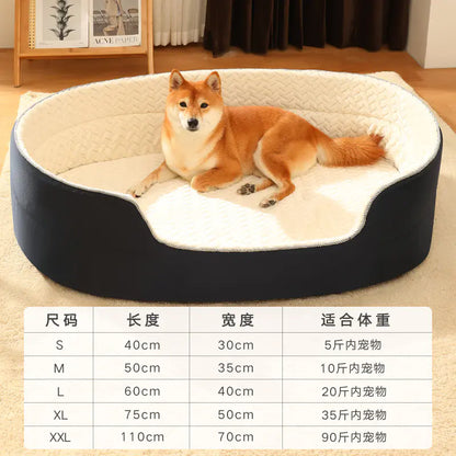 Lit Confort Universel pour Animaux avec Housse Détachable