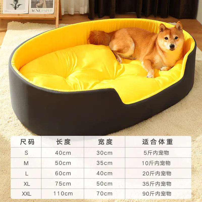 Lit Confort Universel pour Animaux avec Housse Détachable